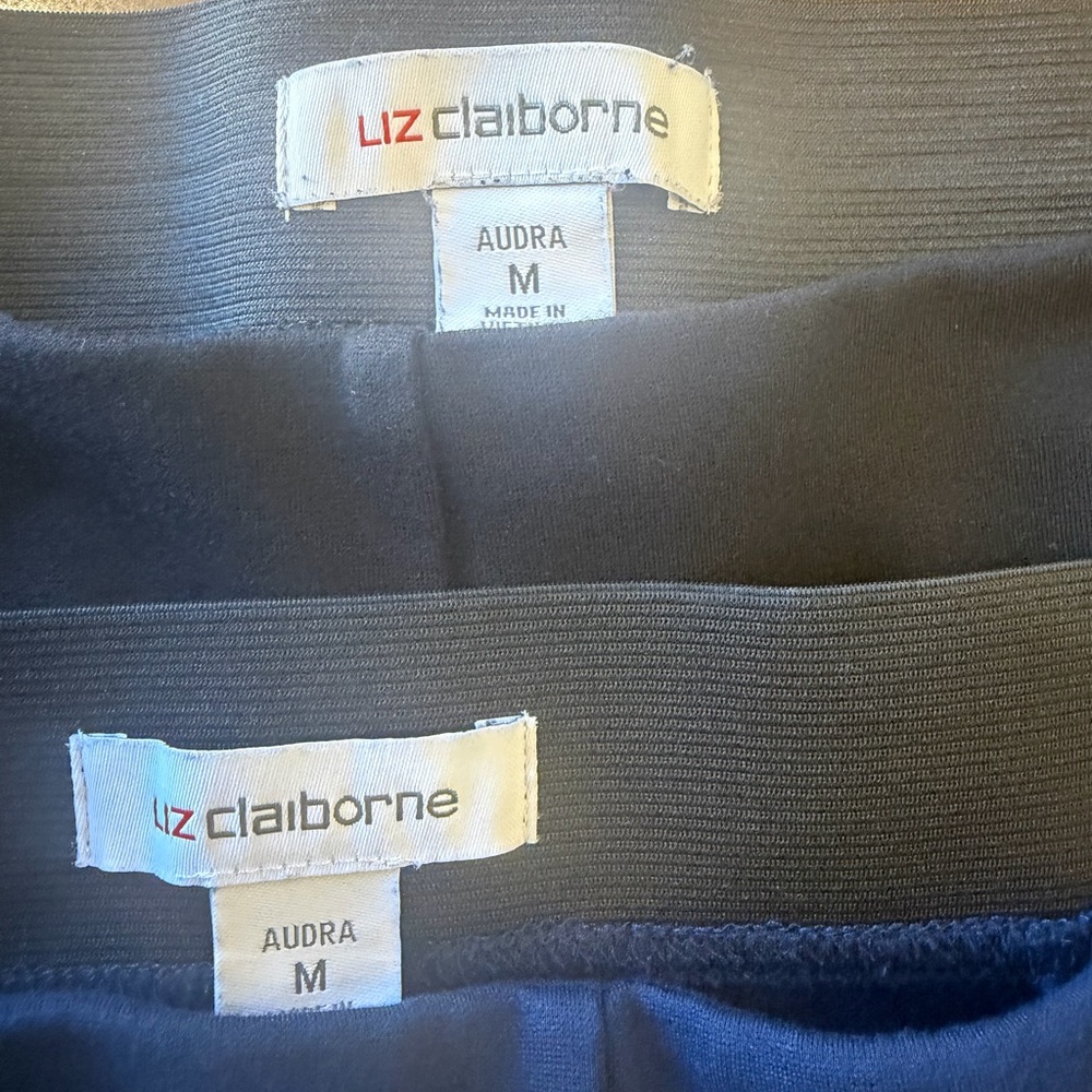 2pair of Liz Claiborne Audra Dress Pants w/pockets